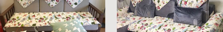 nước Mỹ mục vụ bông không trượt vải đệm ghế sofa đệm sofa khăn Four Seasons twill bông cao cấp custom-made - Ghế đệm / đệm Sofa đệm sofa