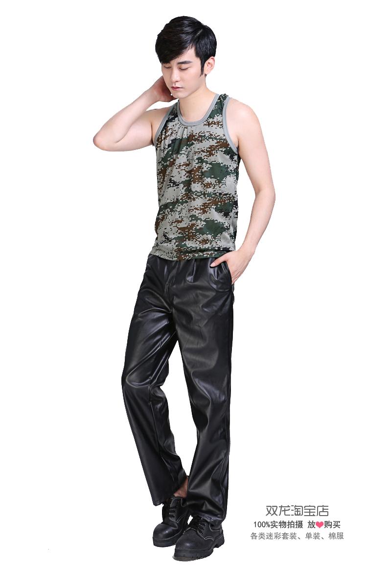 Pantalon cuir homme droit - Ref 1486828 Image 10