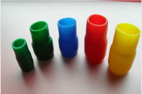 Press the terminal with insulating protective sheath Soft jacket colour sleeve HHC V-25 squared