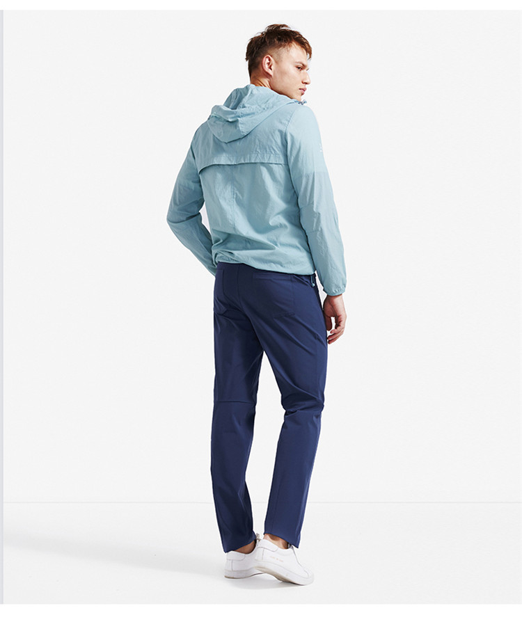 Áo khoác thể thao nam HOTSUIT áo sơ mi nam 2019 mùa xuân mới thoáng khí chống nắng chạy áo khoác thể thao - Áo gió thể thao áo gió adidas nam