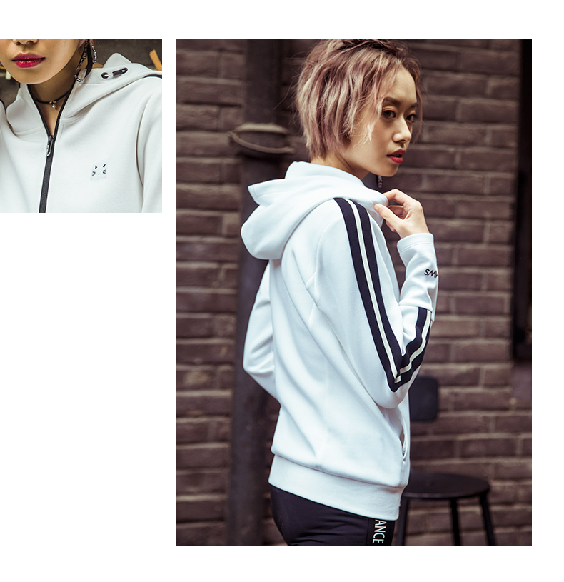 Anta jacket áo len nữ 2019 trang web chính thức mùa xuân áo khoác thể thao đích thực - Thể thao lông cừu / jumper áo hoodie kun