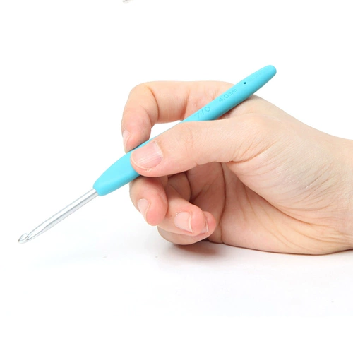 Металлический крючок для вязания, набор инструментов, плетеная иголка ручной работы, комплект