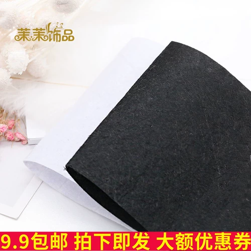 Закаленный нетканый аксессуар для волос из нетканого материала ручной работы, 7.5см