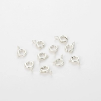 10 медных серебряных (высоких цветовых) пружинных пряжек