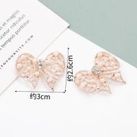 G-13-18 полый жемчуг-бабочка один