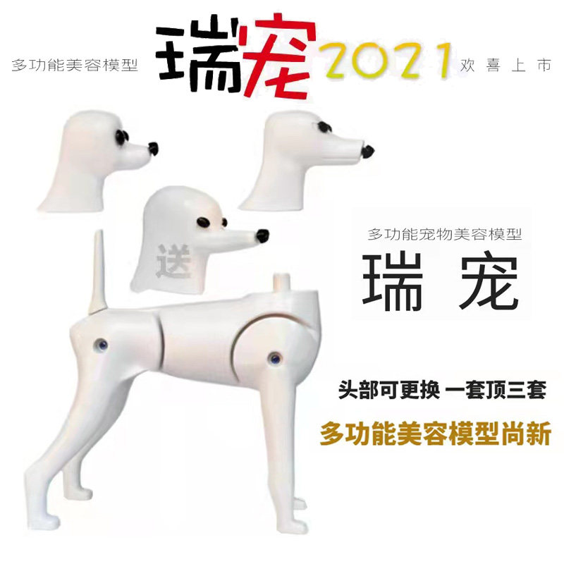 Rachel Pet Beauty Model New Three-in-one Multifunction Two-piece VIP Tedi Models Beauty Fake Dog Hair Models
