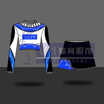 Professional Custom Child cheerleader Conquerors Volkswagen cheerleader uniforms Flowers Jersey Exercises Costumes Bodybuilding