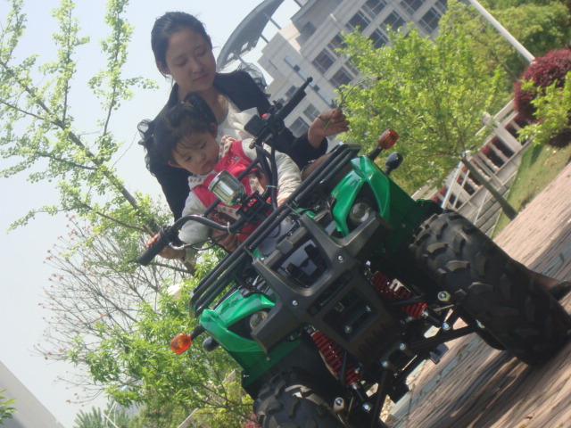 Xe off-road ATV 125CC mở rộng khung nhỏ bull ATV 8 inch bánh tay tay hàng nhôm đôi xe cào cào mini 50cc