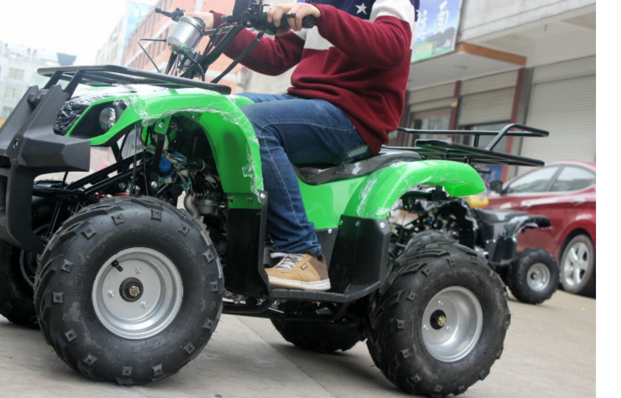 Xe mô tô bốn bánh off-road xe mô tô thể thao kích thước bull 125 trục cho người lớn cho thuê điện mọi địa hình xe moto mini 50cc