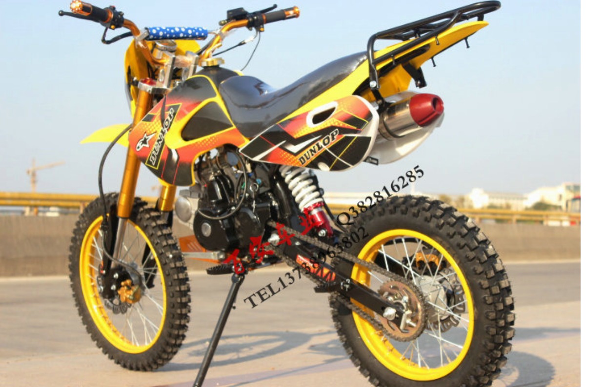 Xe hai chỗ off-road Xe mô tô cỡ lớn Kawasaki 125CC Xe địa hình ATV xe thể thao Motlon xe cào cào mini 50cc