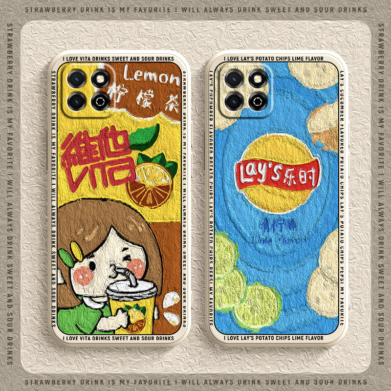 Honor Play 20 Cell Phone Case Silicone Shatterproof Huawei Play 20 Unisex New Full Cover Case Oil Painting