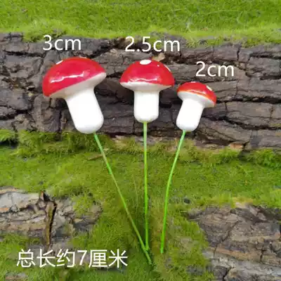 Simulation mushroom ladybug red foam fruit Red fruit fake flower craft gift decoration accessories DIY accessories