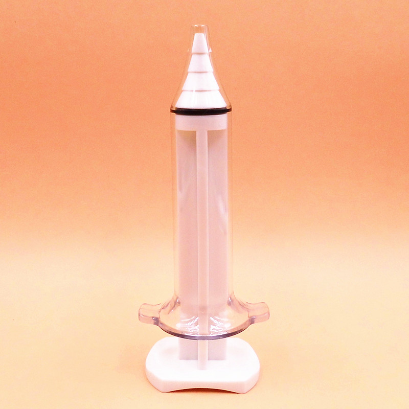 Ear-like paste injector with ear-in-ear print ear-like injection gun discharge outlet diameter 3 5mm repeatedly used