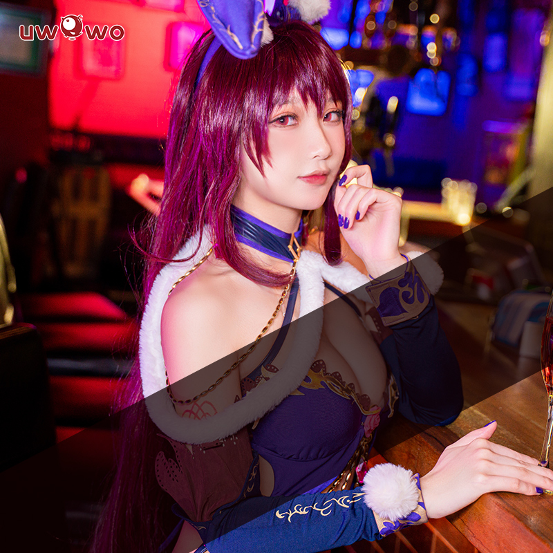 Spot yo-yo cohorts authorize the FGO Scaha Tongerei cos Rabbit Girl Smith Cosplay