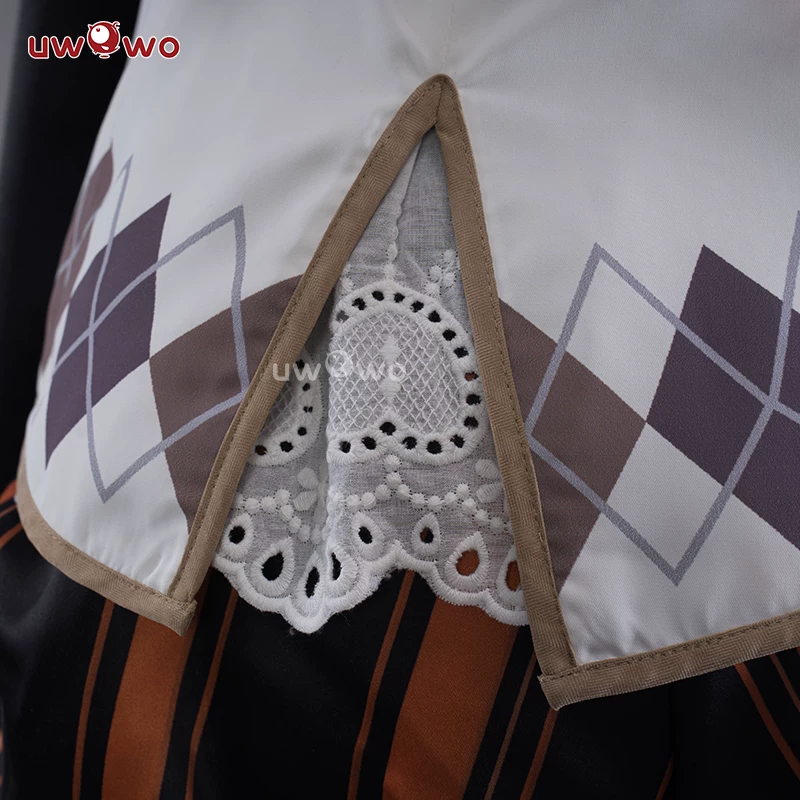 [Готовый кэский Uwowo 初音未来 костюм на Хэллоуин для женщины MIKU фигурка по образцу]