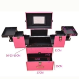 Косметический профессиональный вместительный и большой чемодан, универсальный набор маникюрных инструментов для маникюра