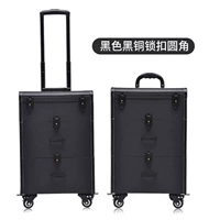 Черная трехслойная дуговая пряжка с черным замком