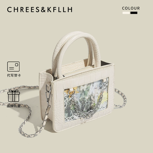 CHREES&KFLLH Оригинальная японская сумка на одно плечо для отдыха, крокодиловый принт