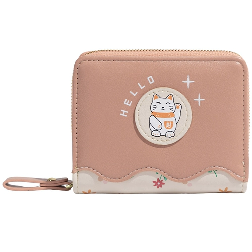 CHREES&KFLLH Японский мультяшный милый бумажник, короткая сумка через плечо, складной кошелек