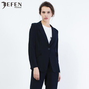 JEFEN Giffen mùa xuân mới Sense bóng Elegant CV Commuter Trim Suit 309.306