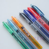 Japanese UNI stationery Mitsubishi gel pen students use walking ball pen 0 5 bullet press black water pen UMN105