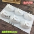 6 Ngay cả thỏ trắng 3D Rabbit Silicone Mousse Model Home Pudding Pháp Baking Cake Mold Cartoon Jelly Mold - Tự làm khuôn nướng