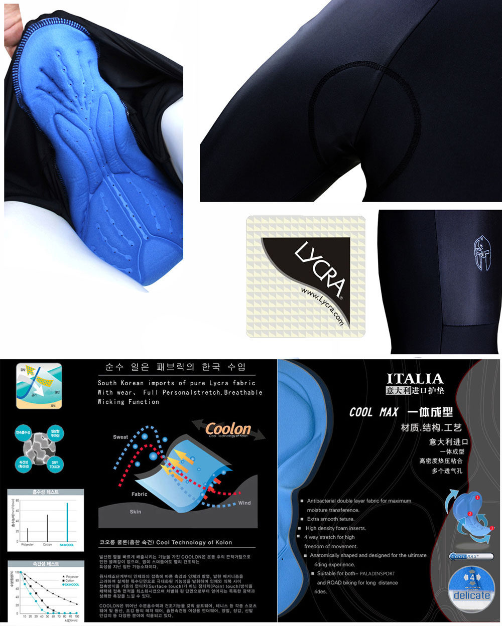 Tenue de cyclisme homme ILPALADINO - Ref 2216451 Image 14