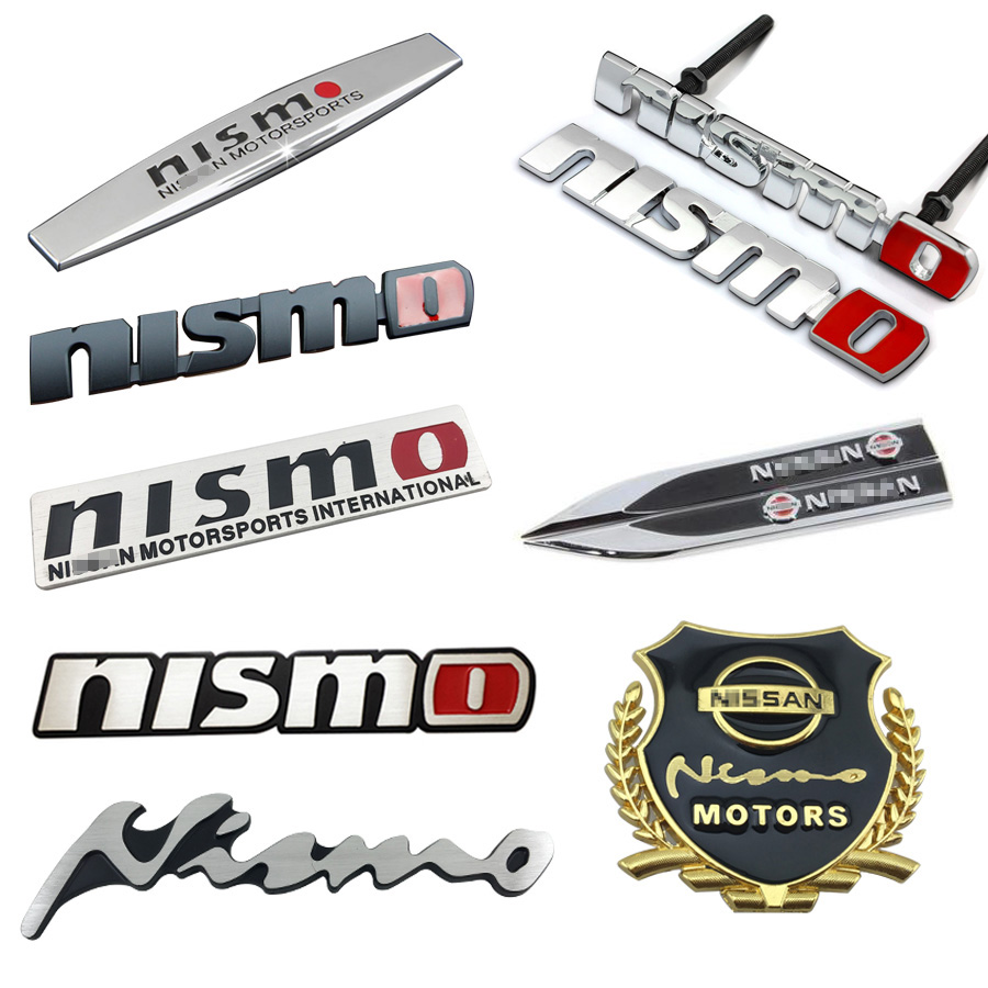 Suitable for Xinxuan Comfort Qi Datian's Ri Weiwei Car Sticker NISMO Metal Retrofit 3D Cubism Personality Car Mark-Taobao