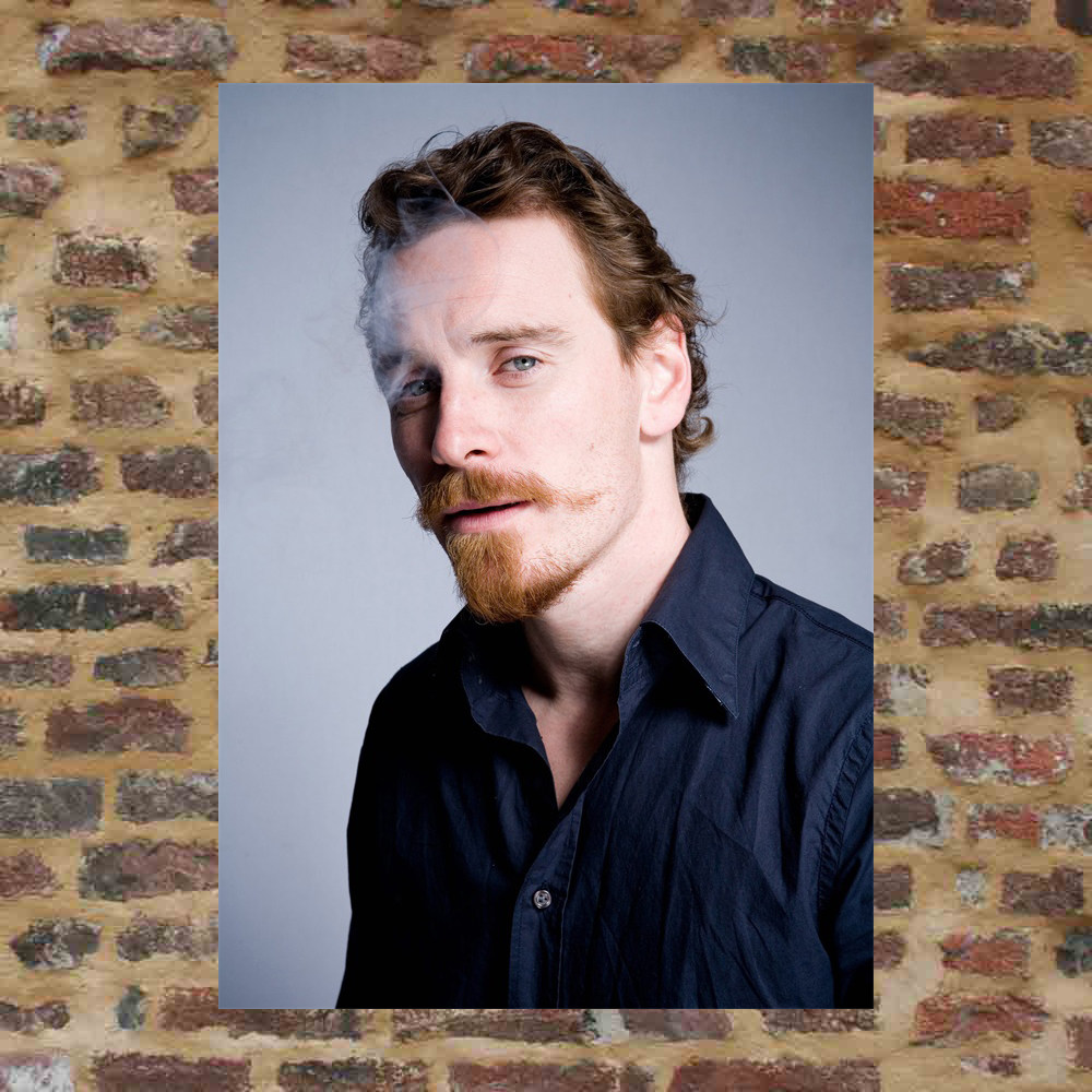 Michael Fassbender poster EKK060 with full 8-way shark Michael Fassbinder