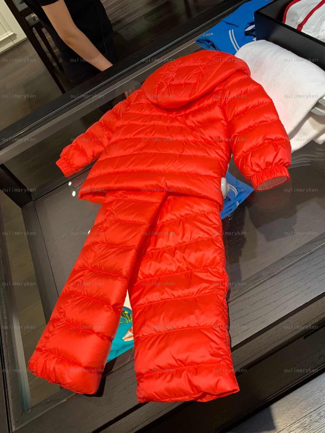 Пуховики 意大利奥莱 moncler 宝宝婴儿羽绒服+羽绒裤套装 18-24个月 2a 3a
