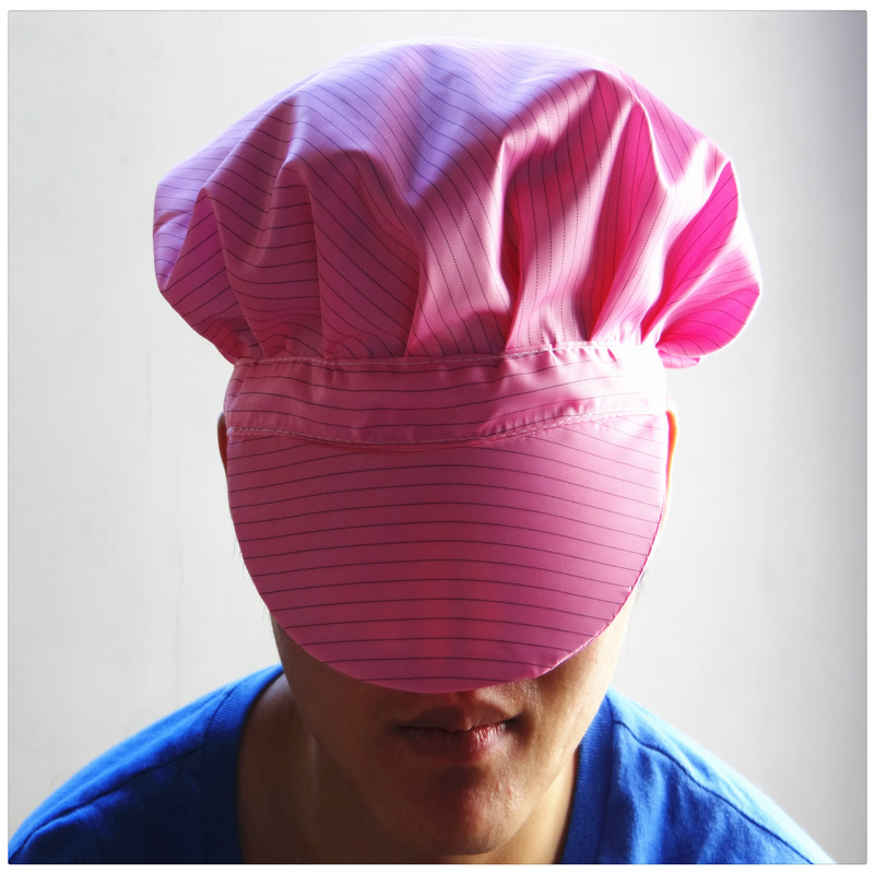 Full net hot selling anti-static point dust-free cap dust-free workshop special cap antistatic hycap with small working cap large working cap