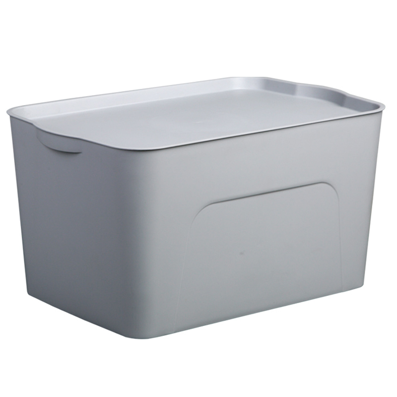 IRISIRIS Large Number of Superimposed Plastic Containing Boxes Small Number Containing Box Finishing Clothing Toys Alice