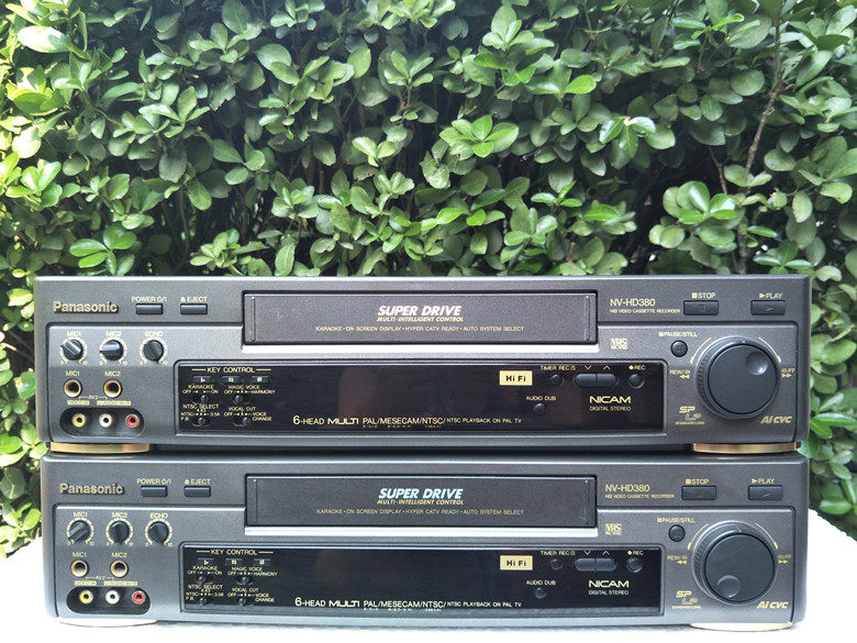 New arrival original Panasonic NV-HD380 dual channel high fidelity stereo video recorder