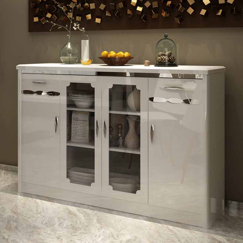 Dining cabinet paint storage cabinet dining room tea cabinet kitchen cupboard cabinet meal preparation cabinet economical modern minimalist wine cabinet
