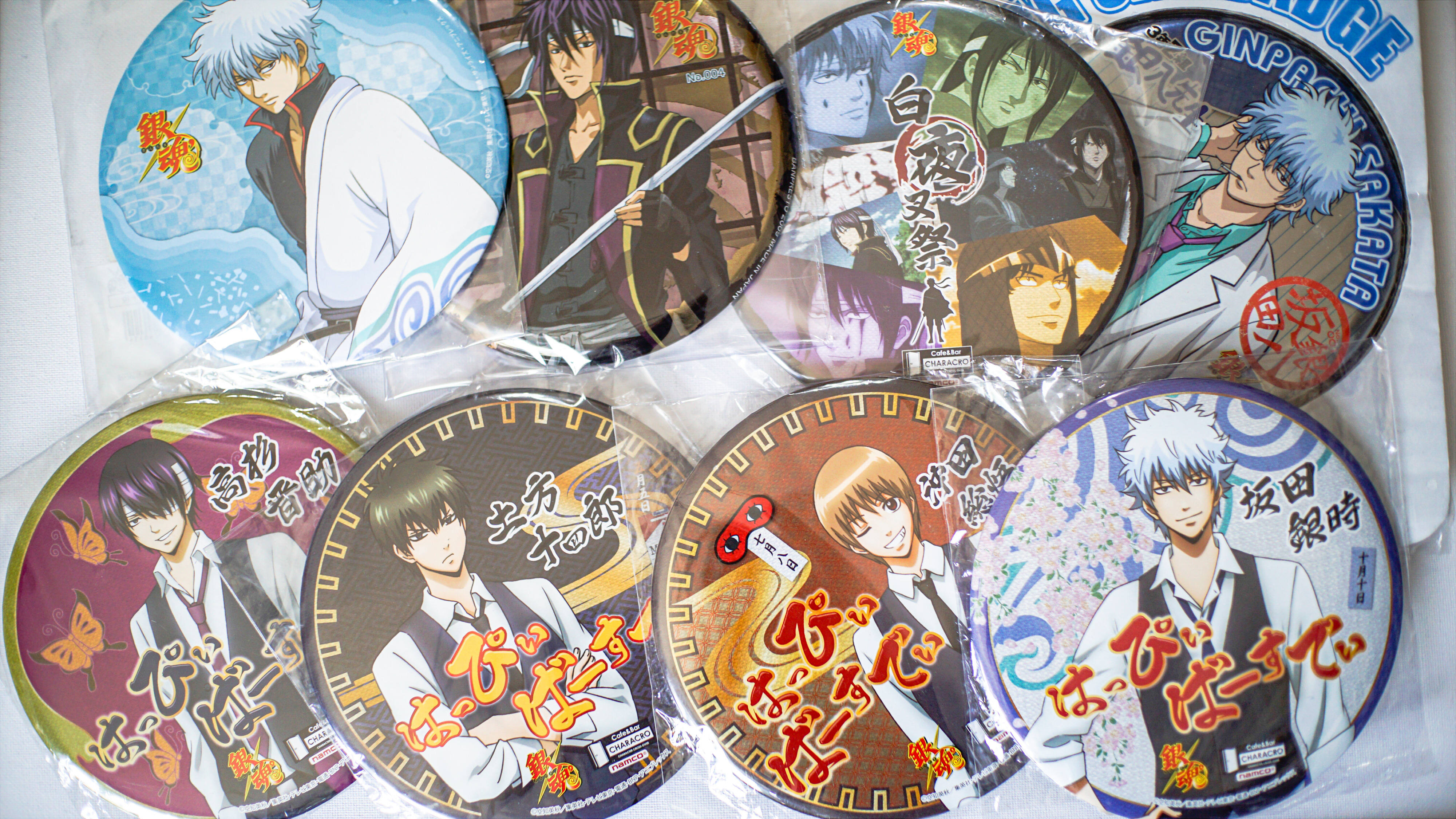 銀魂cafe 生日祭銀時土方總悟高杉等身吧唧日版現貨