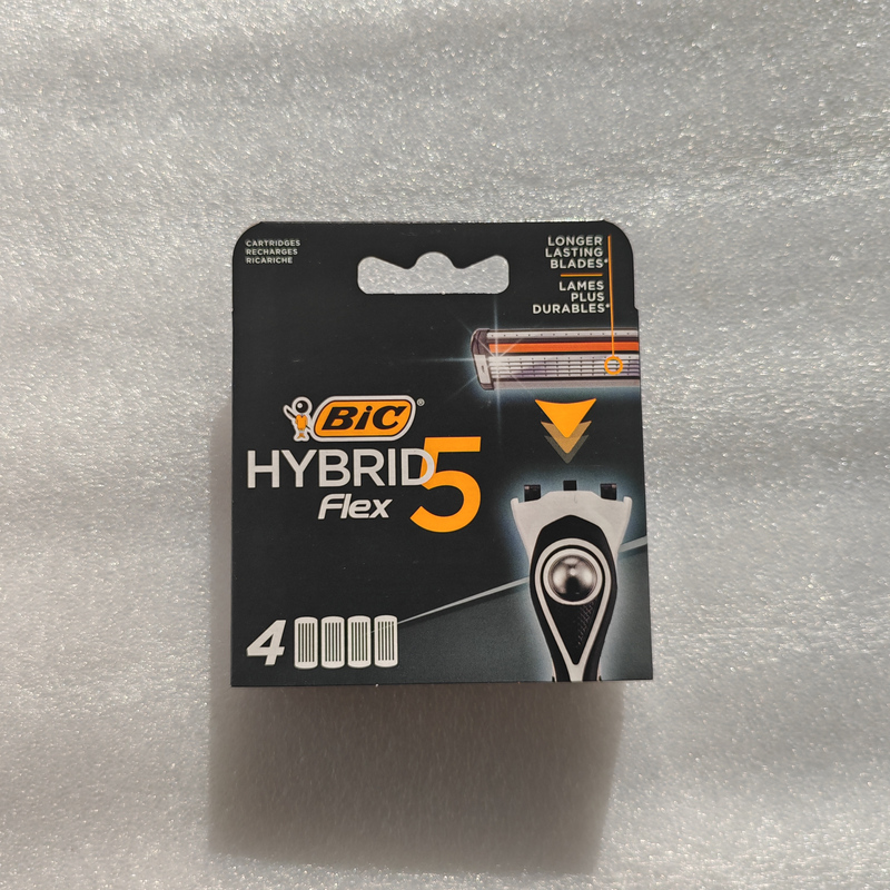  French Bic Men's Five-Layer Razor Without Handle 4 Blades Made in Greece and Imported from Europe