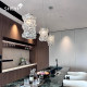 Songbeike Light Luxury Modern Imported Egyptian Crystal Small Chandelier Bar Island Entrance Light Creative Bedroom Bedside Lamp