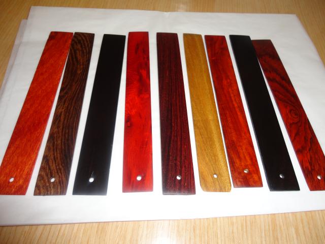 Bookmark material mahogany material a variety of mahogany small material fan bone material DIY wood mahogany leftover material