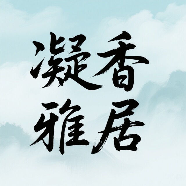 凝香雅居的LOGO