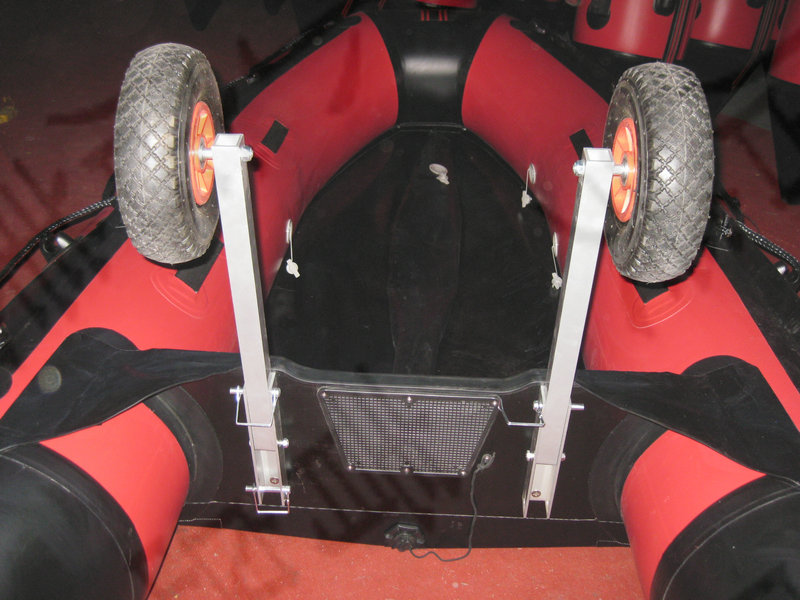 Qingdao Xiaodianmei assault boat rubber boat rafting boat special trolley simple trolley