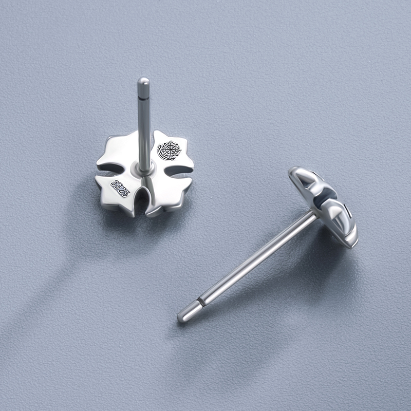 海盗船银饰 925银 十字架耳钉耳坠 天猫优惠券折后￥108包邮（￥158-50）