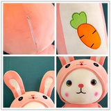 Милый плюшевый кролик, игрушка, подушка для сна, тряпичная кукла