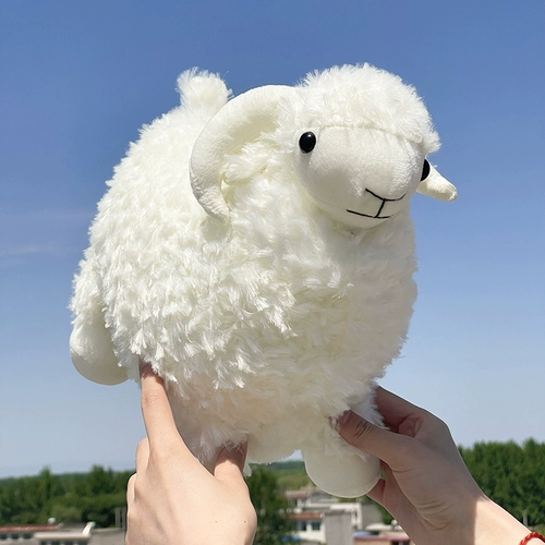 Милая реалистичная плюшевая кукла, игрушка, альпака, подушка подходит для мужчин и женщин, подарок на день рождения