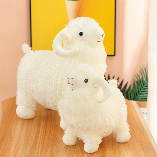 Милая реалистичная плюшевая кукла, игрушка, альпака, подушка подходит для мужчин и женщин, подарок на день рождения