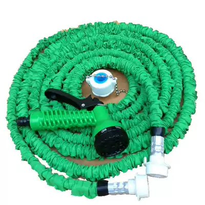 Telescopic water pipe High pressure car wash water gun watering hose 2 5 meters 5 0 meters 7 0 meters multi-function nozzle