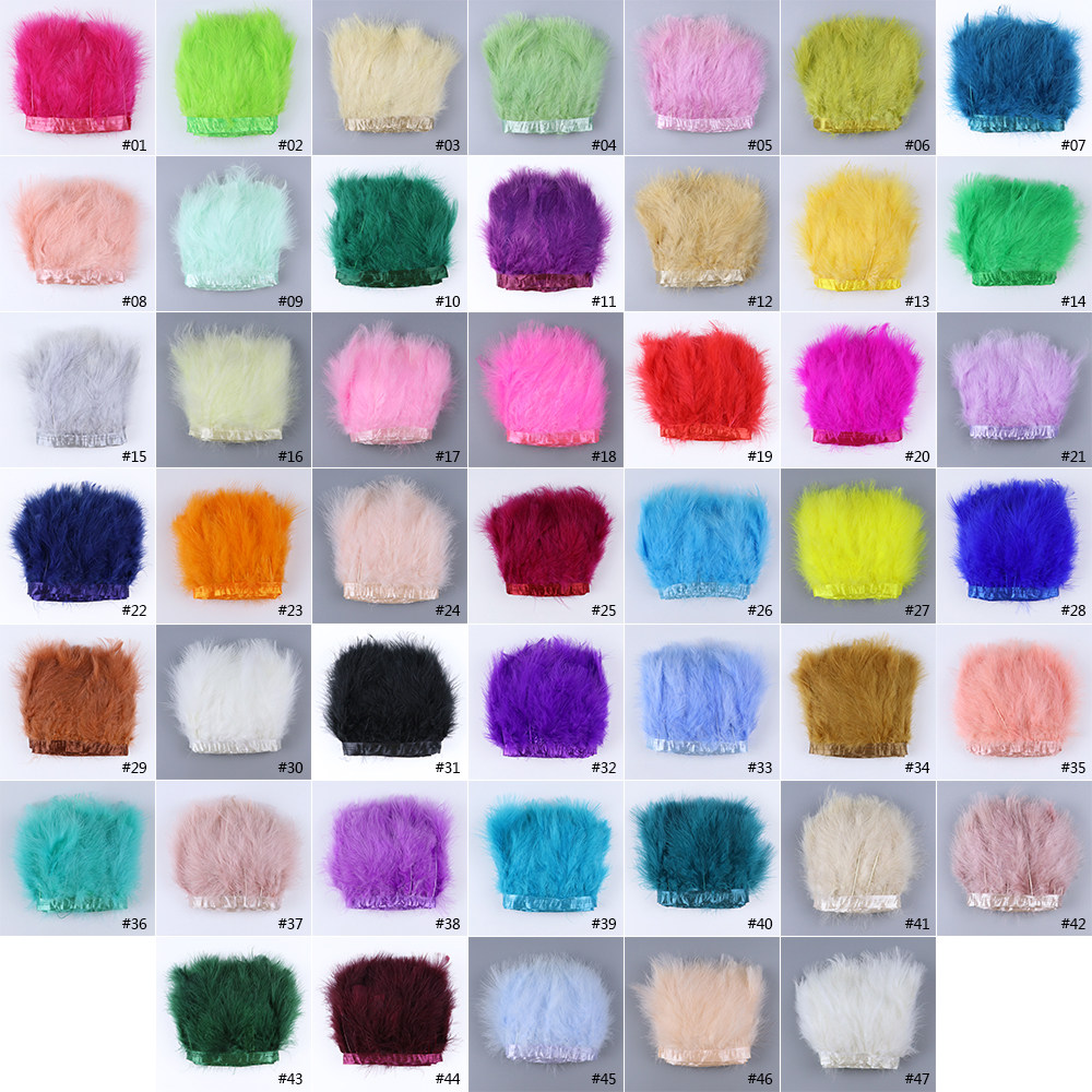 Warm Book Feather Hot Sell 2 m One Turkey Wool Cloth Side Stage Costume Accessories Carnival Costumes Decoration Pink