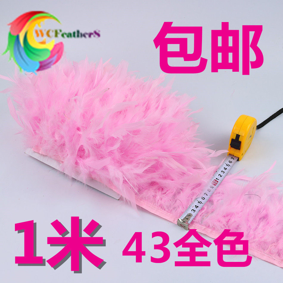 diy feather spot sale large red chicken gross family decoration accessories canvas belt fire sheet lace color 1m