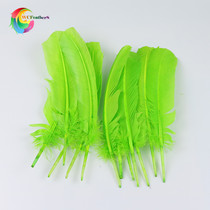  Warm book feathers new spot sales color turkey nest forest feather clothing DIY clothing accessories 10 starting shots