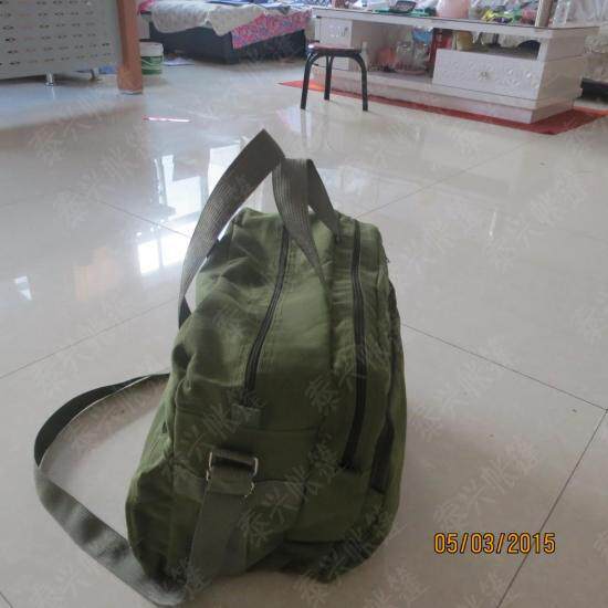 Hot selling army green thickened canvas electrician bag large and small hardware, water and electricity appliance repair multi-function tool kit