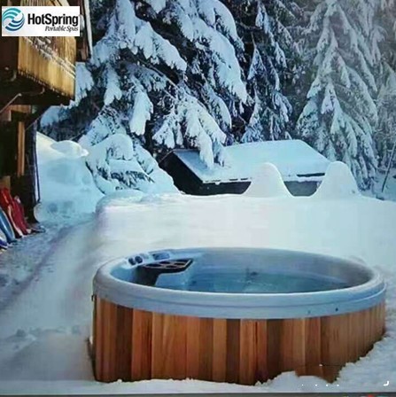 American Original Imported Hydrotherapy SPA Good Spirits (HotSpring) Kit Seat 3 SS OUTDOOR INDEPENDENT BATH